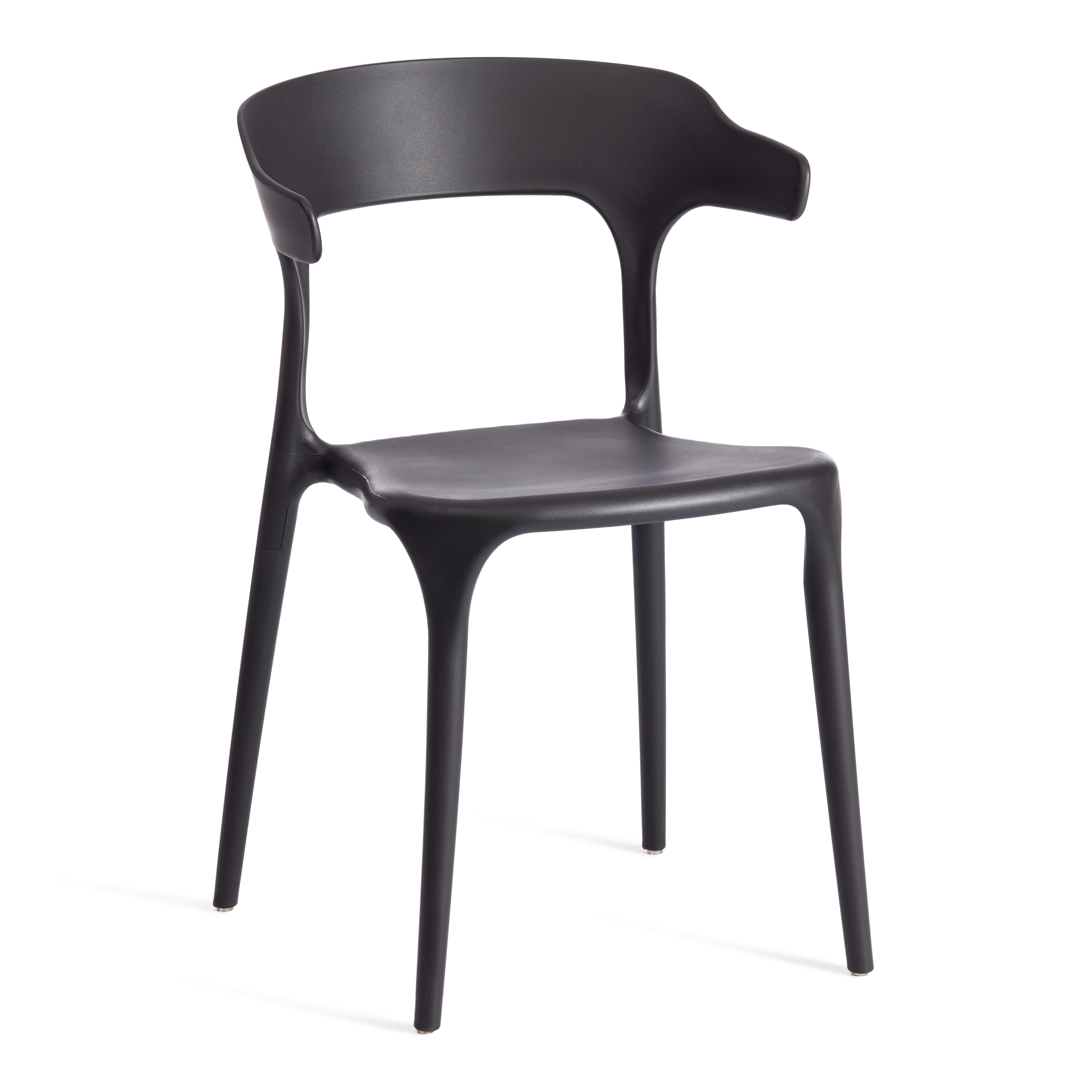 Стул Тон/Ton (мод.PC33) пластик, 48х48х74см, черный